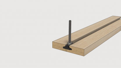 Female knob clamping kit