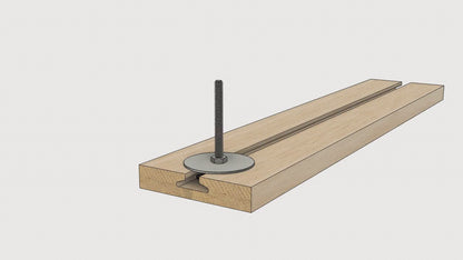 Female knob clamping kit